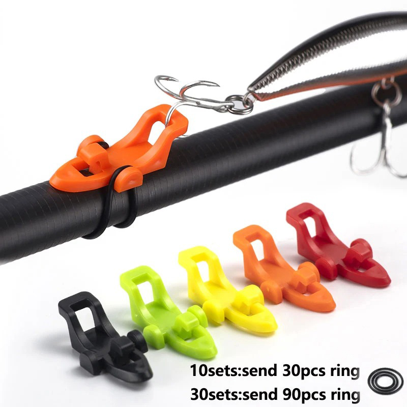 Fishing Hook Jig - 10-30 pz Canna Da Pesca Pole