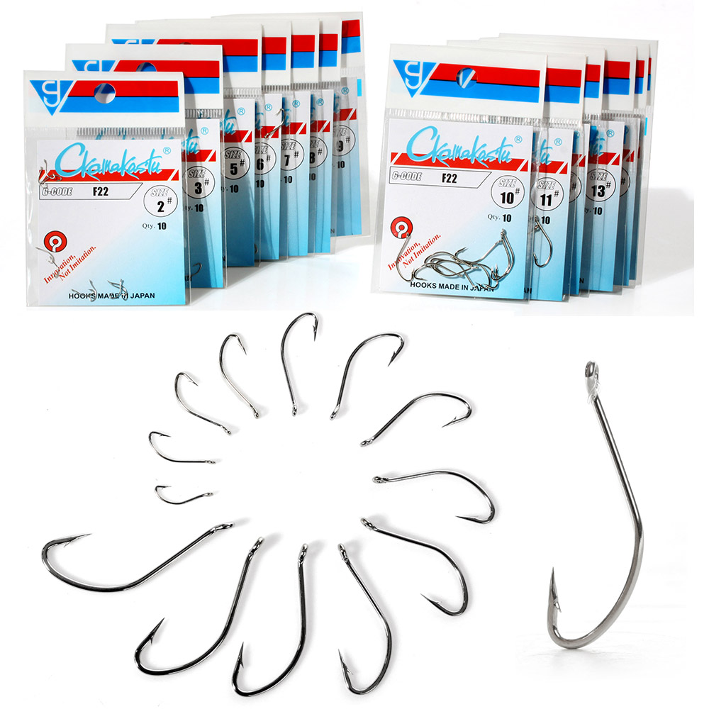 Ckamakastu F22 White Saltwater - Fishing Hook Offset recensione e prezzo