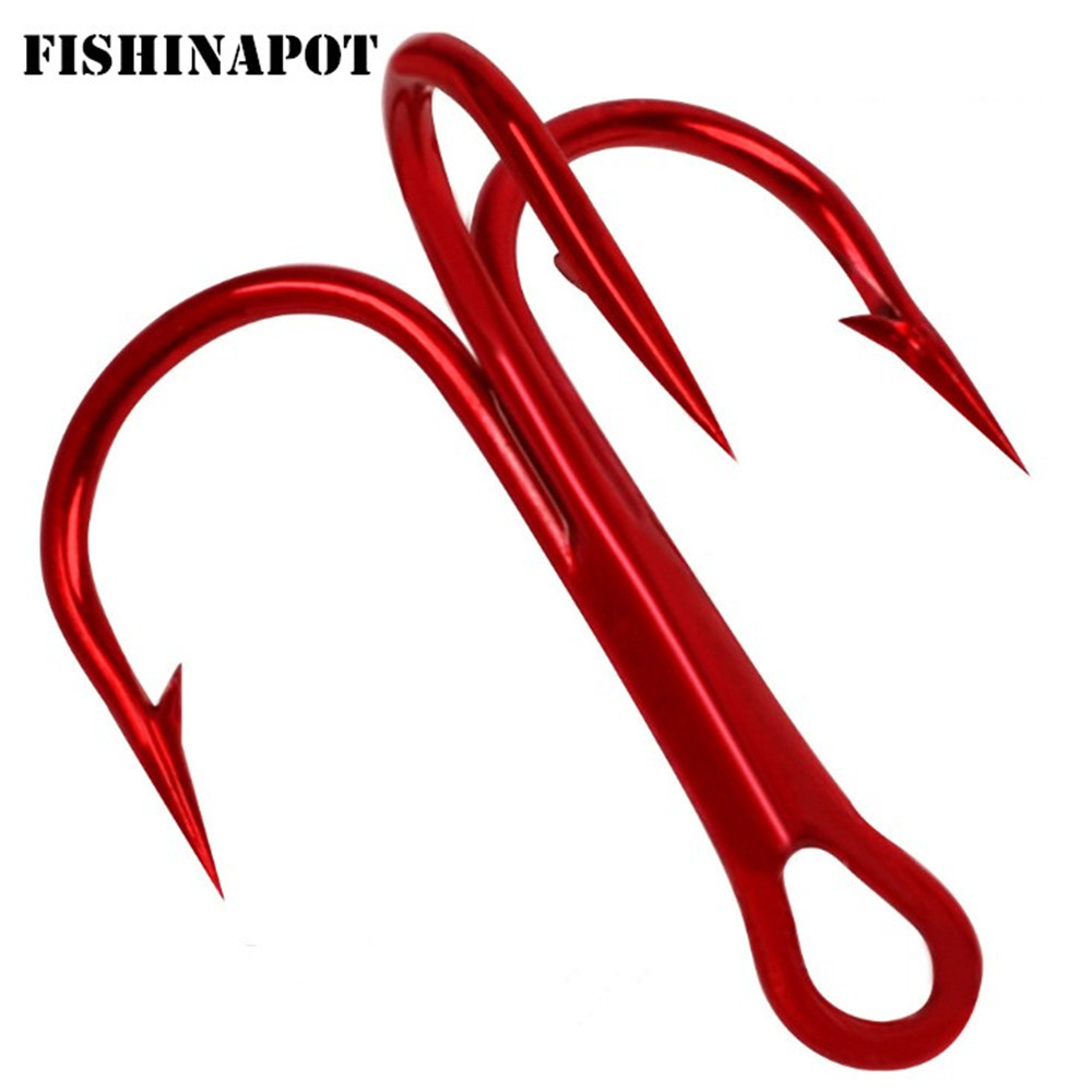 20 pz/lotto rosso 2/4/6/8/10 # - Fishing Hook Offset recensione e prezzo