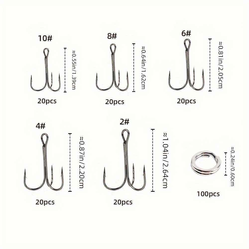 200 Pezzi di Ami da Pesca Trip - Fishing Hook Assortment recensione e prezzo
